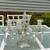 Vintage Crystal four light Candelabra holder with prisms 16 thumbnail