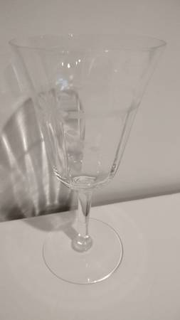 Etched wine glasses 1