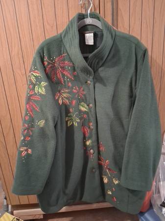 WOMANS 3X MICROFLEECE JACKET 1