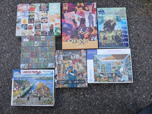 Puzzles $3 each 1