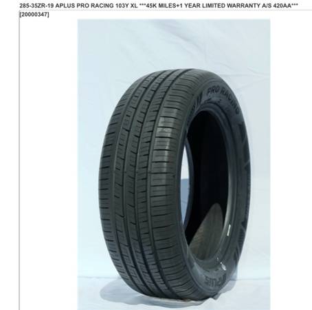 4 New Tires APlus 2853519 1