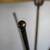 Vintage late modern bronze tripod floor lamp 4 thumbnail