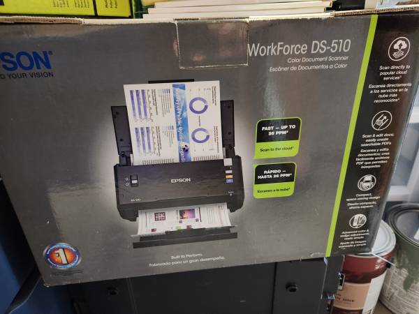 Epson WorkForce DS-510 Document Scanner 1
