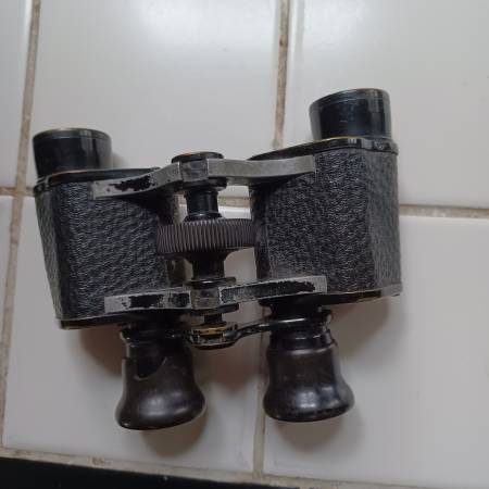 Antique Binoculars with carrying case 1