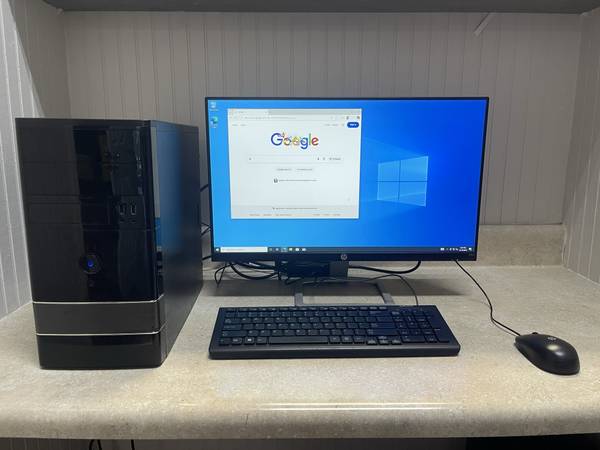 Custom Desktop PC Bundle - Tower, Monitor, Keyboard, Mouse 1
