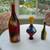 Art by Gabe.  painted bottles/ vases 16 thumbnail