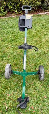 Wide Trac Lightweight Foldable 2-Wheel Push/Pull Golf Cart 1