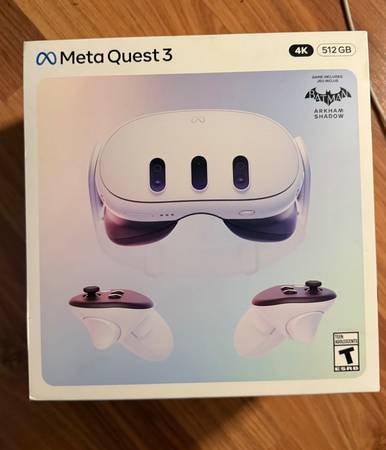 Meta quest 3 4k 512GB 1