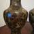 Oriental Rare Cloisonne pair of 15.5" Vases $575 pair 7 thumbnail