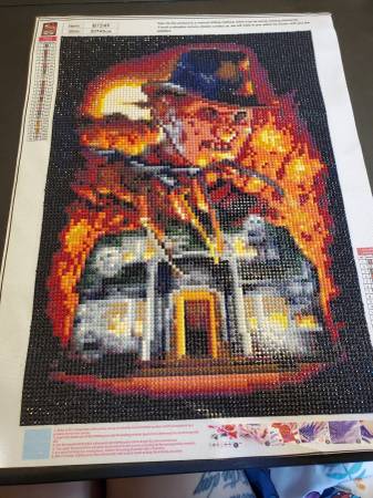 Freddy Krueger Diamond Painting 1