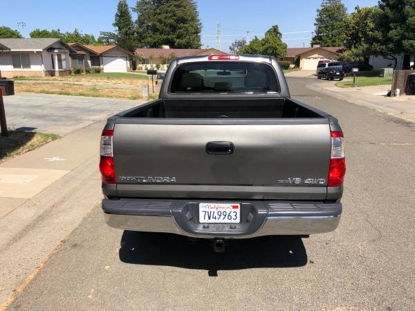4X4 TOYOTA TUNDRA 4WD CREWCAB and LOW|MILES! IMMACULATE V8 Engine - $18,000 (SACRAMENT0. Cal)63624217552641124