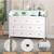 White Dresser 7 Drawer Dressers for Bedroom with LED Lights, Charging Station, W 7 thumbnail