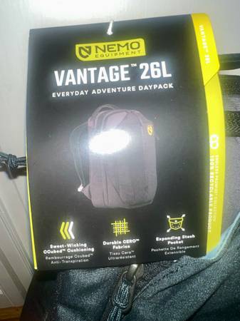 Nemo Vantage 26L Promesa Infinita Mochila para Aventuras Diarias Negra - $140 (San Francisco)63471475823233121