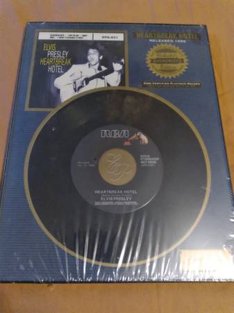 3 New Elvis 45' Record Wall Frames - $165 (Dothan)63442187058691121