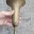 Pair (2) 8.5" Vintage Floral Etched Solid Brass Bud Vase Votive India 5 thumbnail