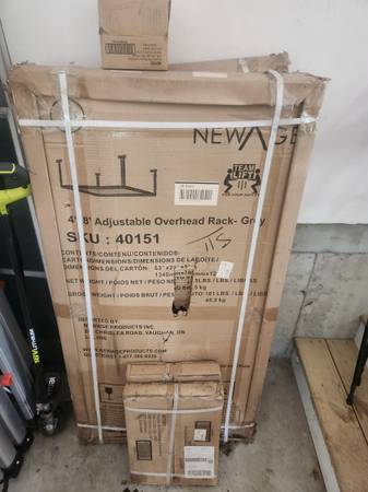 4x8 overhead storage racks 1