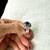Tiffany & Co. 18K Gold 925 Sterling Silver Blue Onyx Rope Signet Ring 3 thumbnail