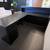 Professional Reception Desk - Beautiful Black Wood Stain 1 thumbnail