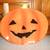 Ceramic Pumpkin/Jack O Lantern Plate, 12x15 1 thumbnail