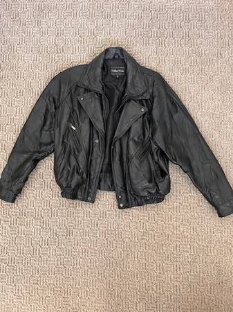 Leather Motorcycle Jacket 1