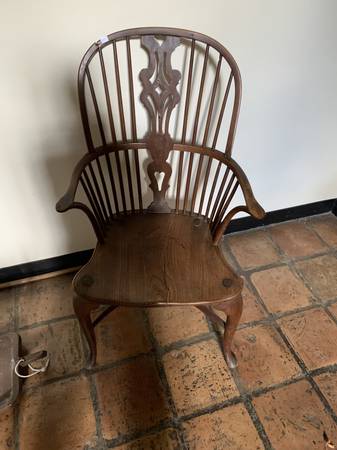 Antique Oak Windsor Chair 1