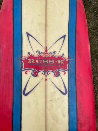 中古美品 RUSS-K CUSTOM SURFBOARD 人気商品 中古美品 RUSS-K CUSTOM SURFBOARD 人気商品（初心者におススメ