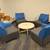 Modern office sectional table and chairs 1 thumbnail