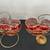 2 Hand Blown Venetian Glass 4" Hearts with stands 9 thumbnail