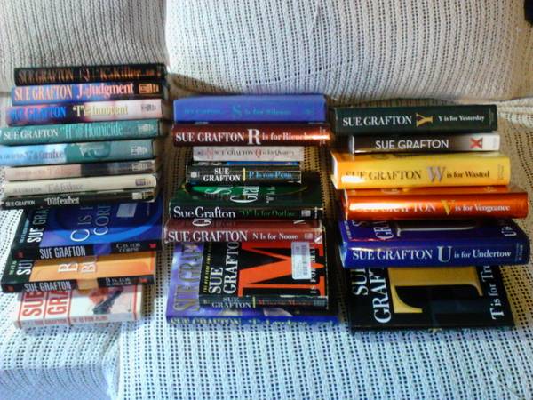 Complete SUE GRAFTON set A - Y Mysteries 1
