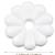Everbilt Ceiling Panel Washer Rosettes: White 25 Pack. (5 Packs Avail) 2 thumbnail