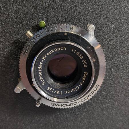 Repro Claron f8 /135mm lens 1