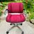 Harter Office Chair Vintage 1970s Brown Burgundy Mid Century Chrome Le 21 thumbnail