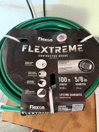 Flexon FLEXTREME Contractor Grade 100ft 5/8in Garden Hose 1