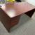 Used Desk - Mahogany Laminate Finish - Single Ped 2 thumbnail