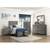 Grey or white platform bedroom in twin, full, queen, or king size 3 thumbnail