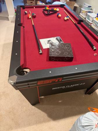 ESPN Pool Table with Accessories 1