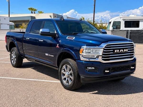 2019 RAM 3500 4x4 4WD Dodge Laramie Longhorn MEGA CAB DIESEL TRUCK  RA 1