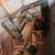 Heavy Duty Large Vintage Delta Shop Jig Saw with motor and stand 3 thumbnail