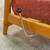 1960s Norwegian Teak and Beech High Back Reclining Chair and Ottoman 6 thumbnail