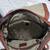 Discontinued King Ranch Saddle Stitch Backpack- full grain leather- Brown- lapto 2 thumbnail