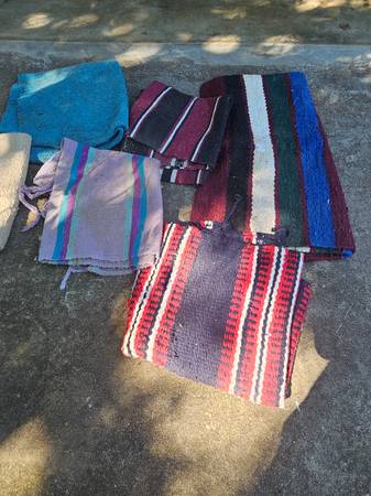 Used saddle blanket 1