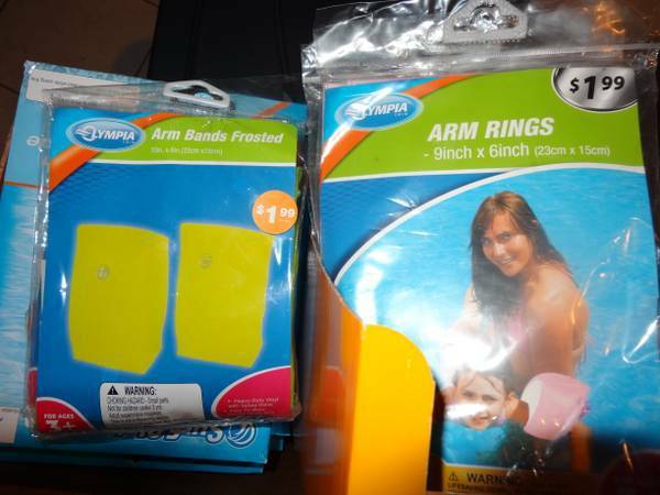 Arm  Ring Swim  Bands --New in Package Half Price-- (set of 2) 1