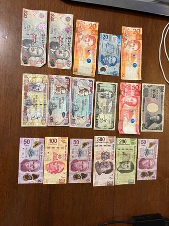 Money from other countries China Philippines Jamaica Bahamas Mexico 1