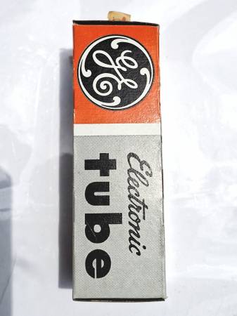 Vintage General Electric 6CA7 / EL34 Fat Boy Vacuum Tube 1975 NOS USA 1