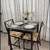 3 Piece Glass & Iron Compact Dining Set IKEA - PERFECT FOR STUDIO 11 thumbnail