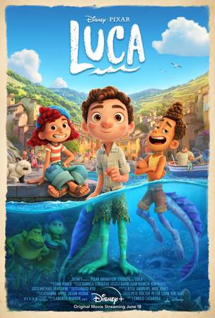 Pixar “Luca” Authentic Movie Poster 1