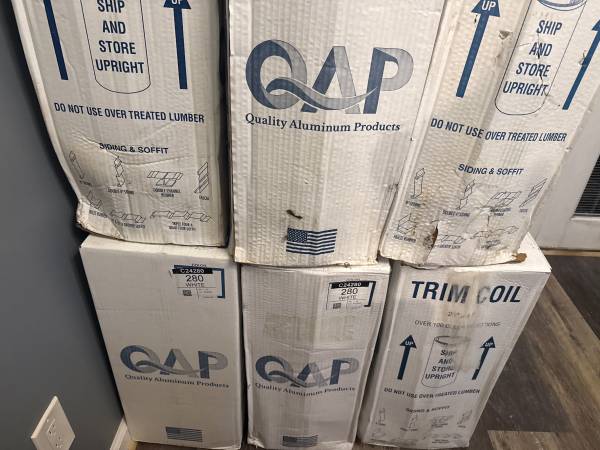 20 Aluminum coil all QAP white in box 1