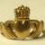 Gold Claddagh Ring Size 8.25 Made in IRELAND by JMH 375 Hallmark 4 thumbnail