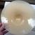 Mid-Century Modern Hanging Ceiling Lamp Shade, Tan Satin Frosted 3Hole 6 thumbnail