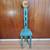 Modern Rustic Carved Wood Sunflower Clothespin Accent Stool/Stand 2 thumbnail